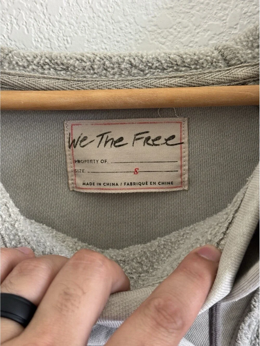 Free People x We The Free Sadie Surplus Slouchy Longline Knit Jacket Size Small